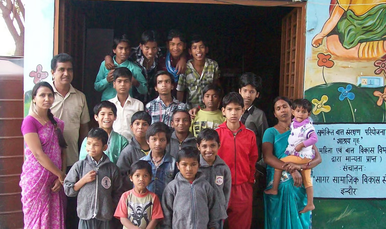 Shelter Home for Vulnerable Children — SSVS milestone in 2013, Indore